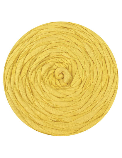 Bright butter yellow t-shirt yarn (100-120m)