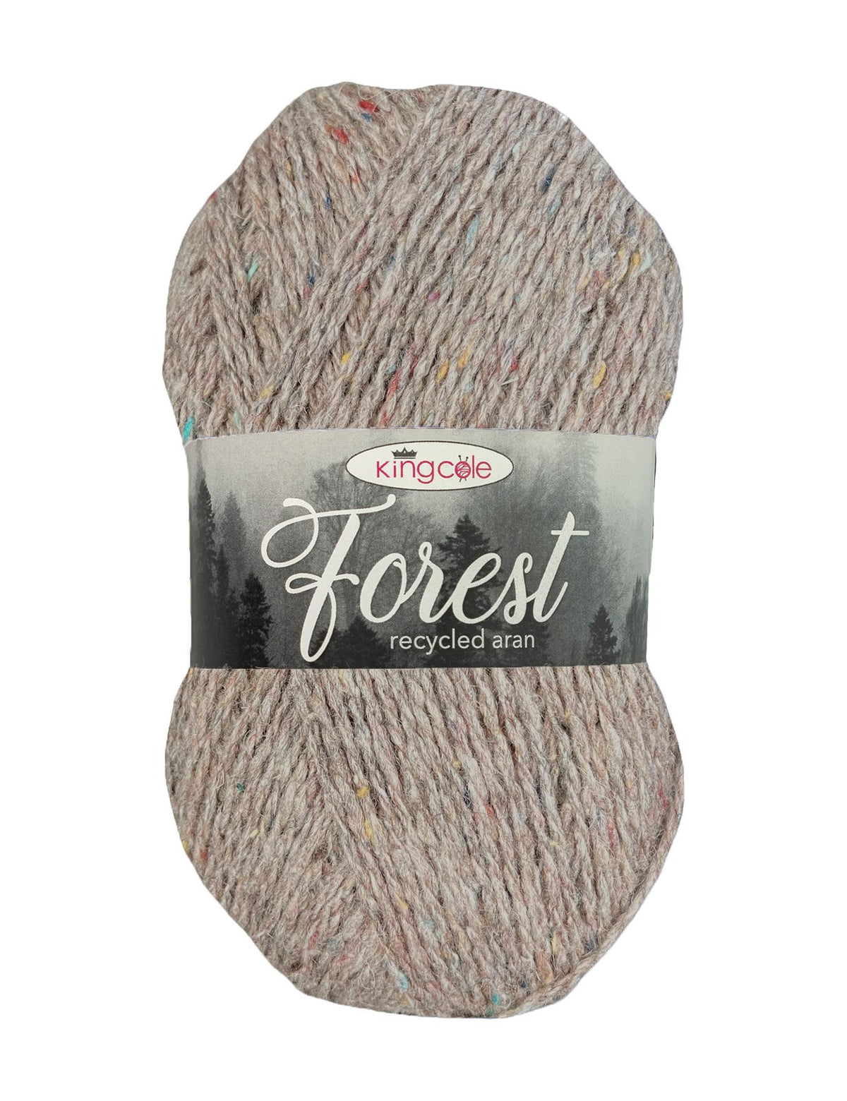 Epping Forest 100% recycled aran yarn by King Cole (100g)