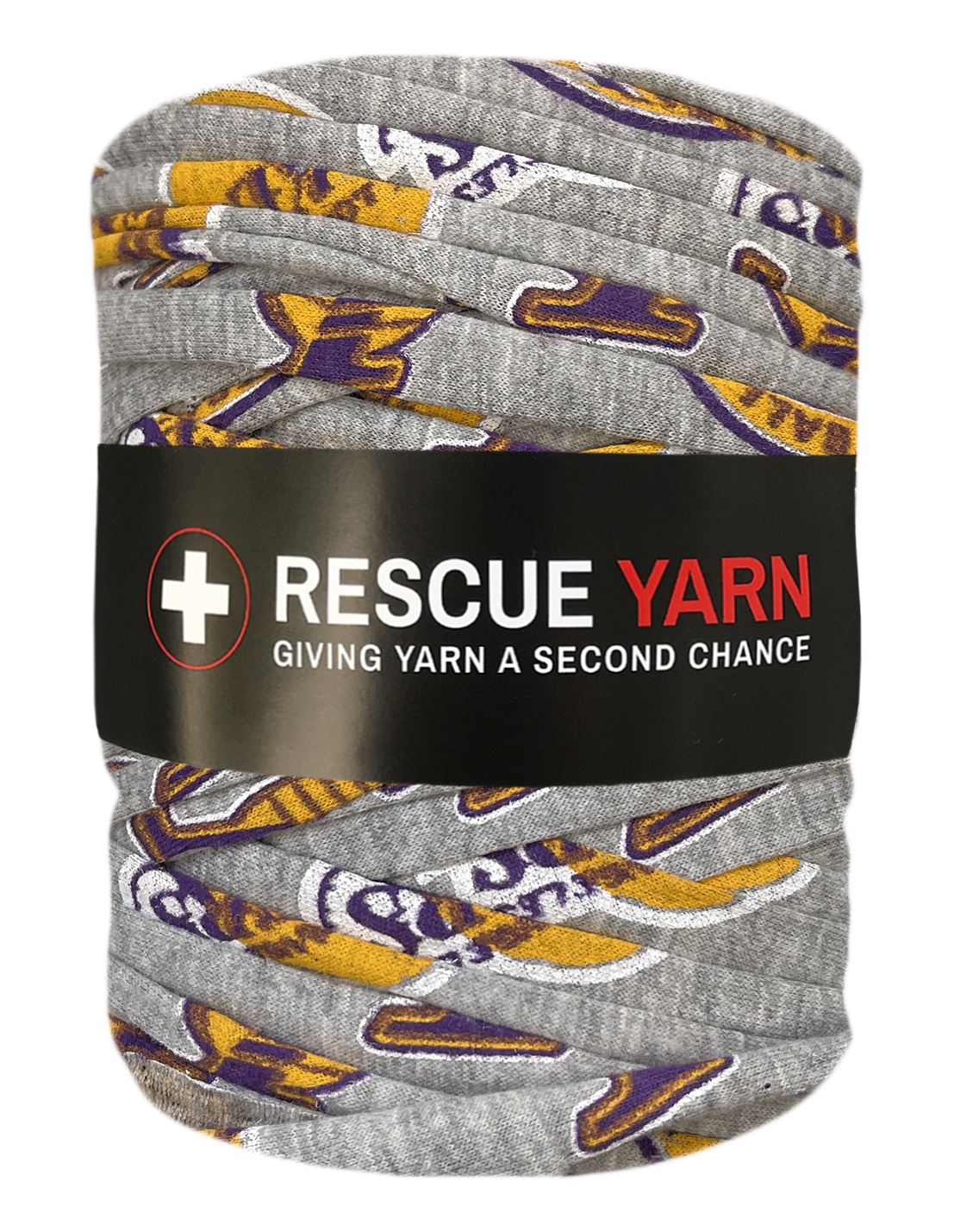 Lakers graphic t-shirt yarn by Rescue Yarn (100-120m)