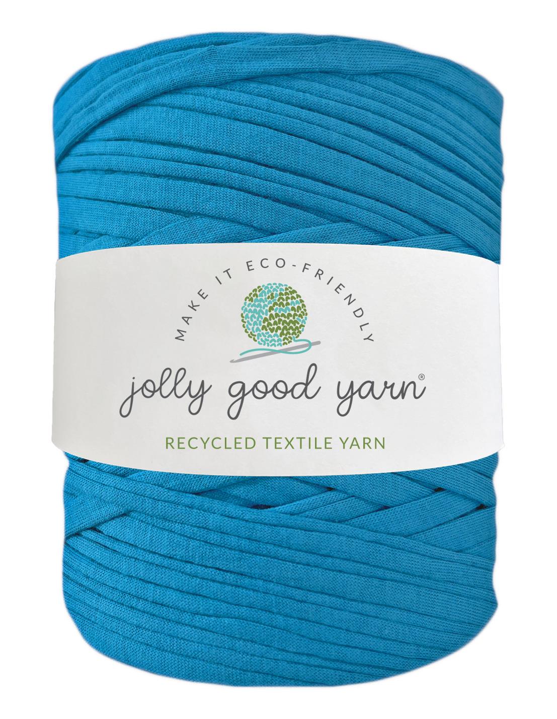 Sky blue t-shirt yarn (100-120m)