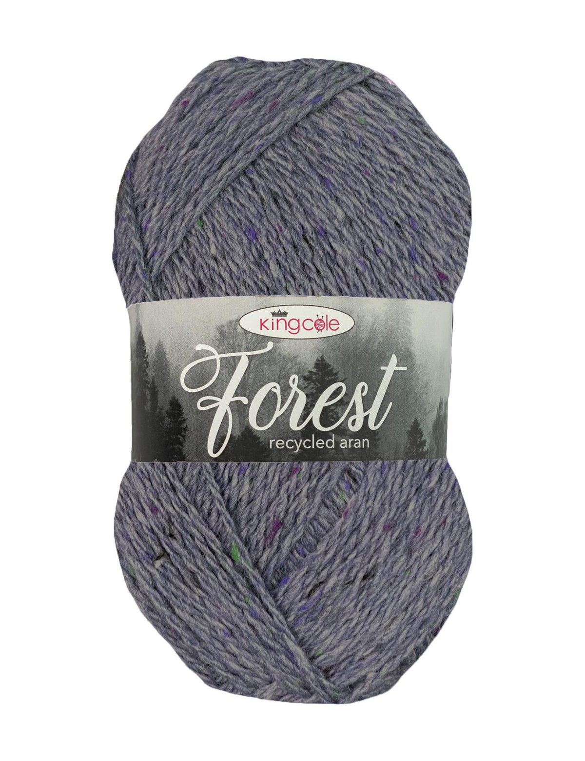 Kielder Forest 100% recycled aran yarn by King Cole (100g)