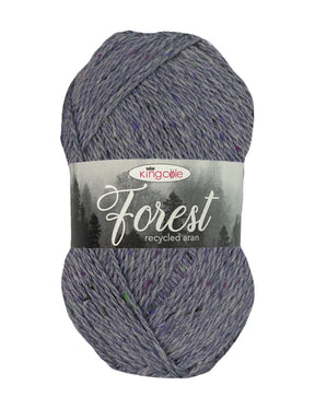 Kielder Forest 100% recycled aran yarn by King Cole (100g)