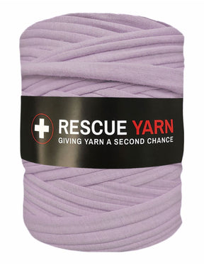 Very pale purple t-shirt yarn by Rescue Yarn (100-120m)