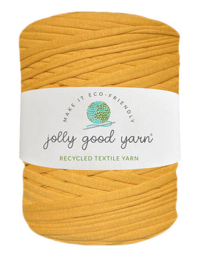 Pale mustard yellow t-shirt yarn (100-120m)