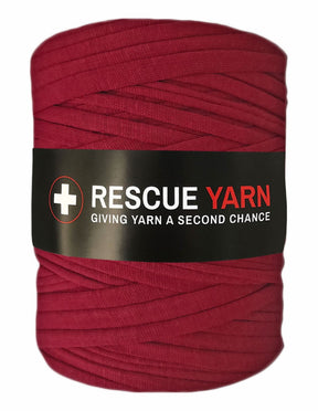 Light carmine red t-shirt yarn by Rescue Yarn (100-120m)