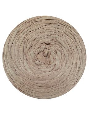 Light taupe t-shirt yarn by Rescue Yarn (100-120m)