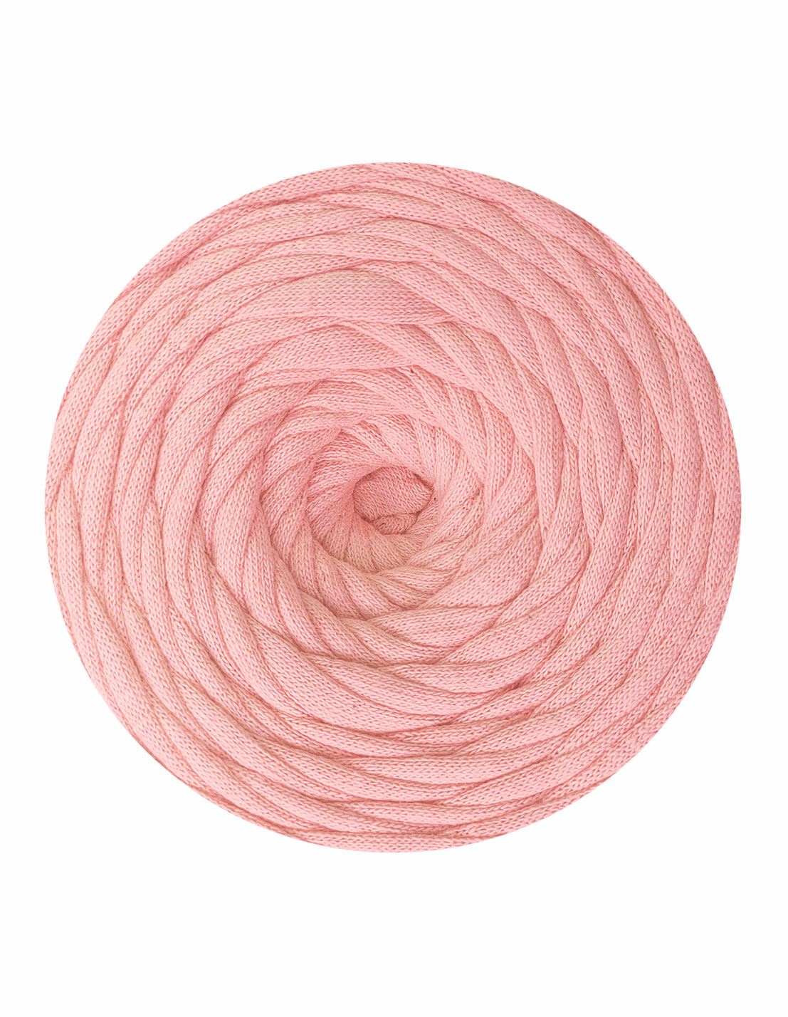 Bright Pink Jersey Be Good t-shirt yarn by Wool and the Gang (500g)