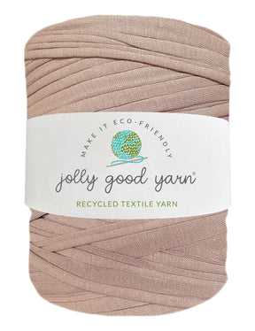 Purple taupe t-shirt yarn (100-120m)