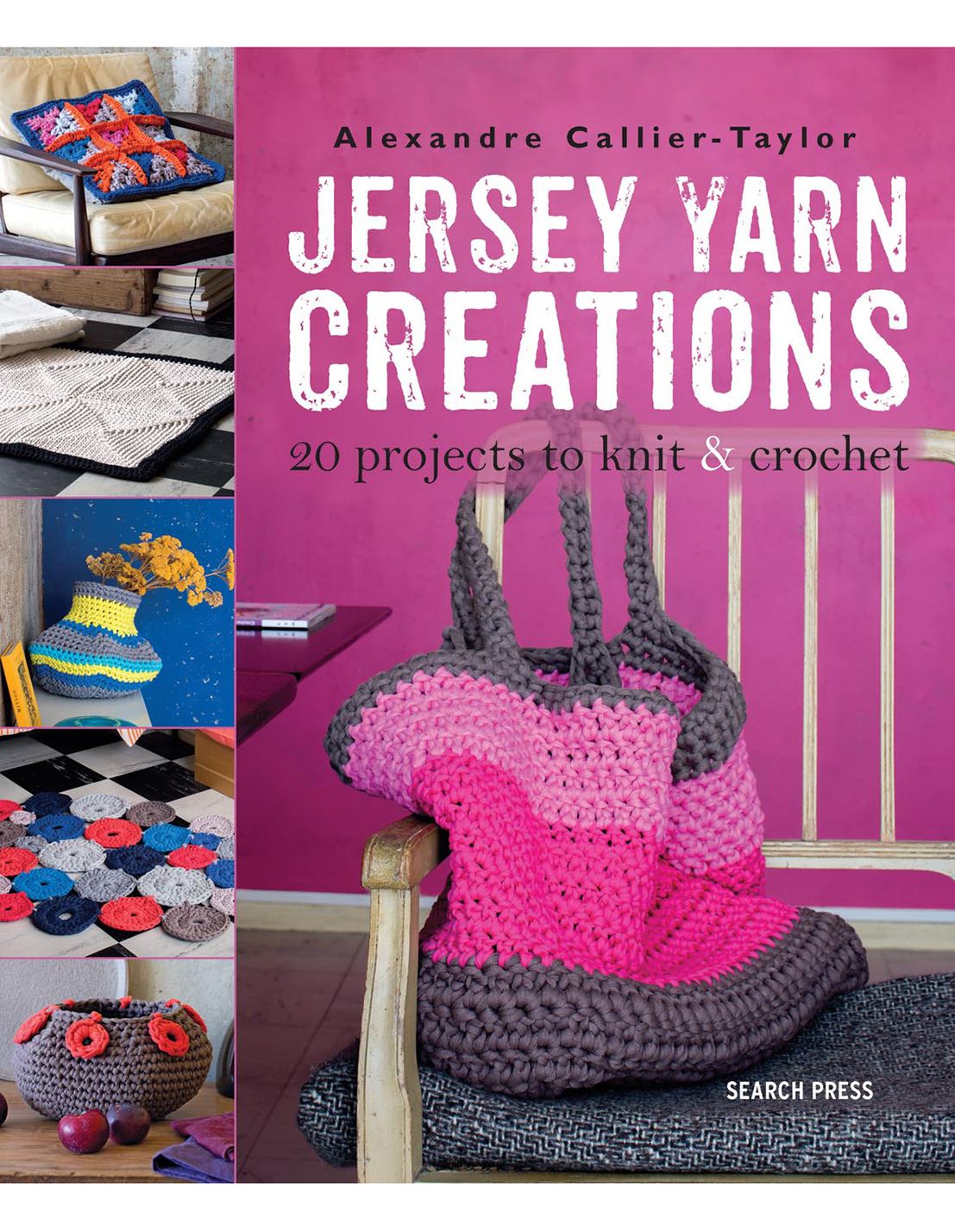 Jersey Yarn Creations - Pattern Book by Alexandre Callier-Taylor