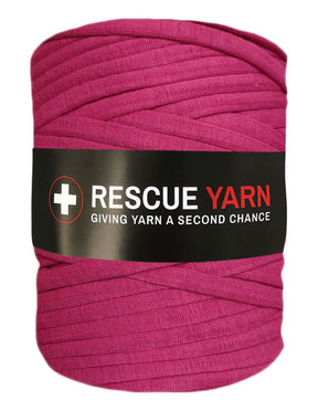 Muted hot pink t-shirt yarn by Rescue Yarn (100-120m)