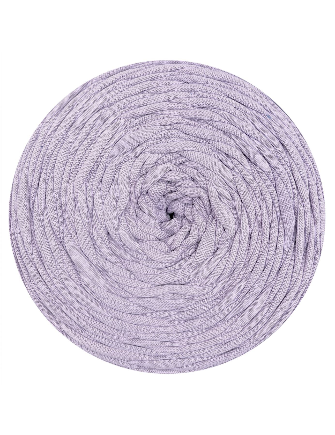Pale heather purple t-shirt yarn (100-120m)