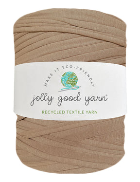Dark taupe t-shirt yarn (100-120m)