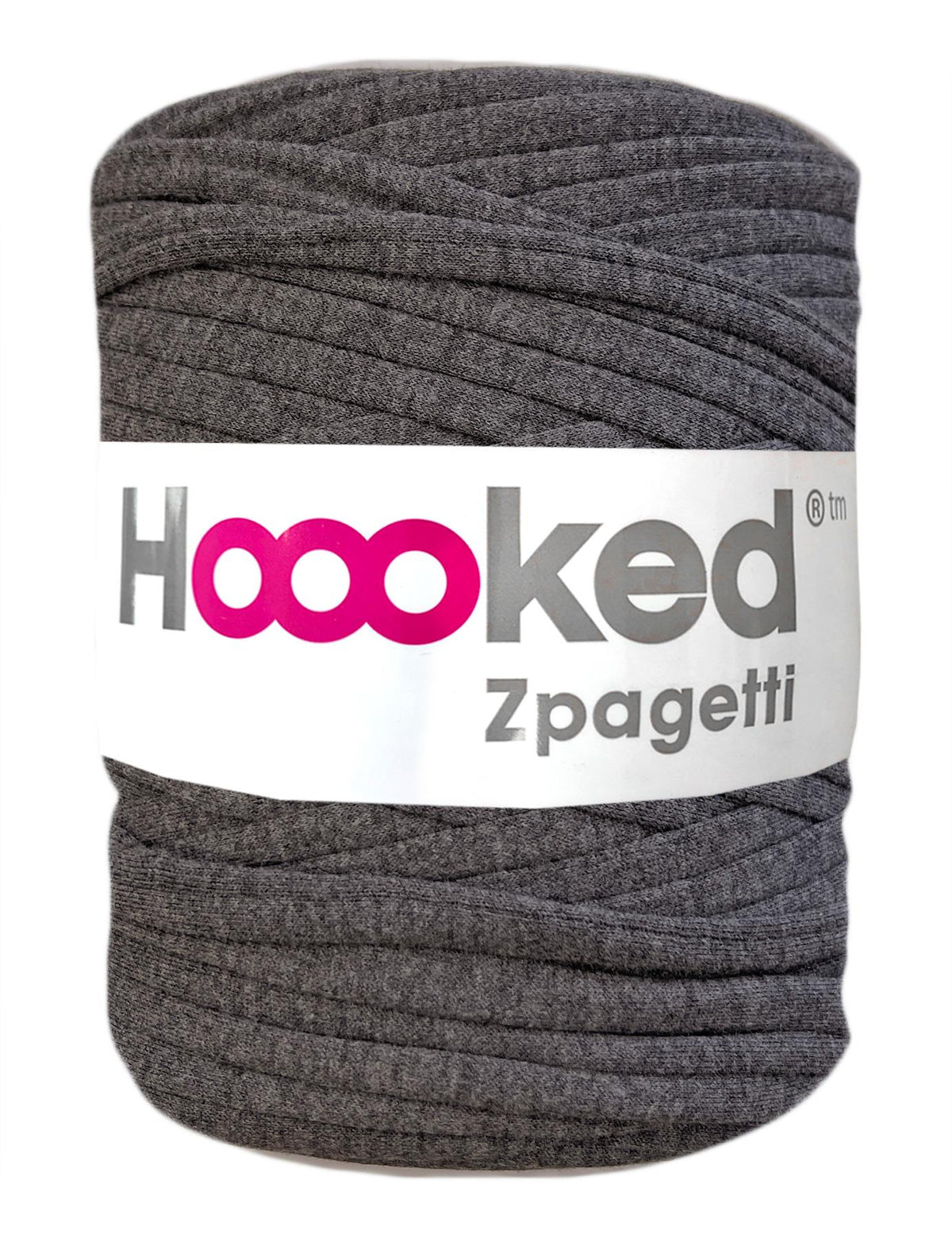 Light suit grey t-shirt yarn by Hoooked Zpagetti (100-120m)